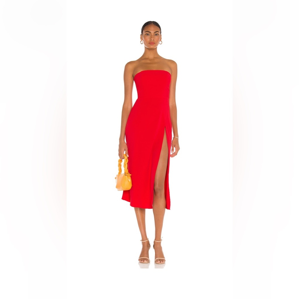 Amanda Uprichard Mandy Midi Dress